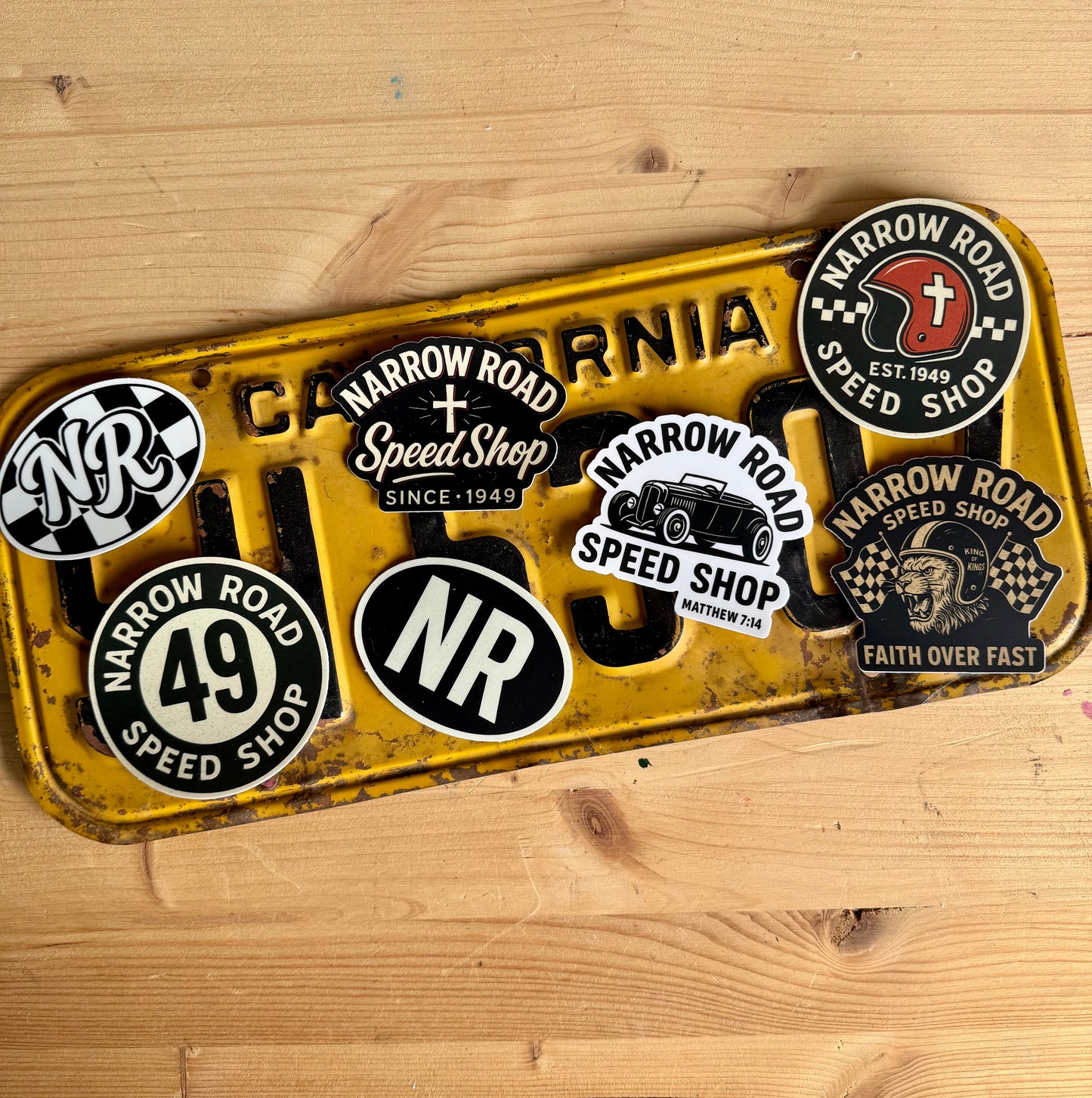 Narrow Road Sticker Pack
