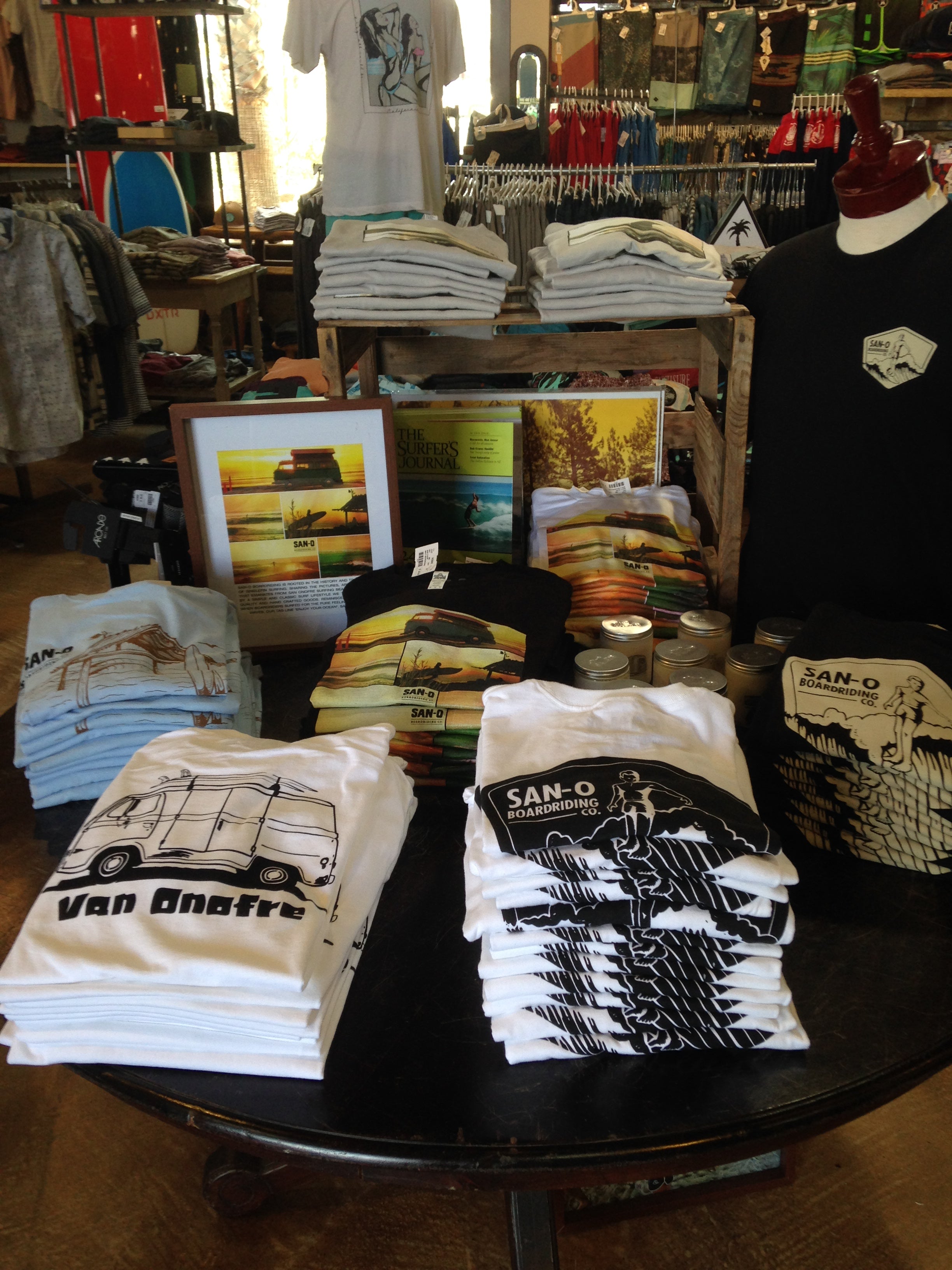 SanO X Hobie Surf Shop Spring 2017 now available